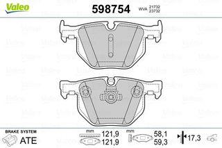 ΤΑΚΑΚΙΑ BMW 5 Ε600-Ε61-Ε63-Ε64 ΠΙΣΩ - 598754