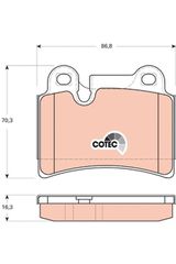 ΤΑΚΑΚΙΑ VW TOUAREG ΠΙΣΩ 17.1ΜΜ - GDB1722