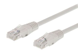 POWERTECH καλώδιο UTP Cat 5e CAB-N144, CCA 26AWG 0.4mm, 0.30m, γκρι