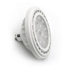 Λάμπα LED AR111 GU10 12W με θερμό λευκό φως ντιμαριζόμενη 230V 12led chip 2835SMD και δέσμη 24°