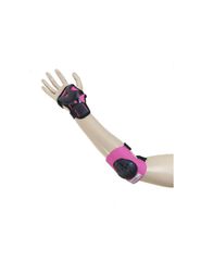 Protectors set Nils Extreme black and pink H210 size M-thumb-5