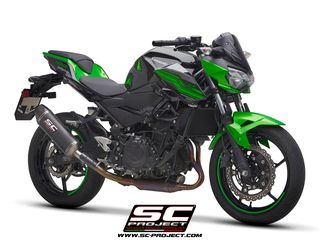 Sc Project  Εξάτμιση Oval Carbon Kawasaki Z 400 2019