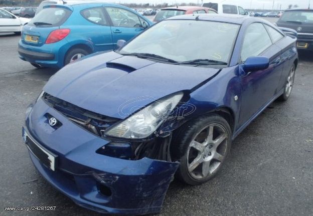 καινουργια και μεταχειρισμενα ανταλλακτικα απο Toyota Celica 1.8 TS 192hp 2000