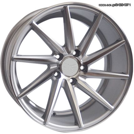 iELASTIKA ΖΑΝΤΕΣ VOSSEN STYLE (561 R) 9X18 5X120 ET35 SILVER FACE MACHINED 