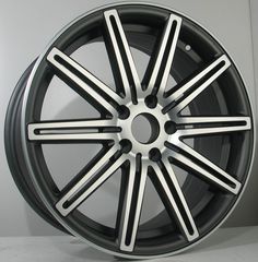 iELASTIKA ΖΑΝΤΕΣ VOSSEN STYLE (710) 8.5X19 5X120 ET35 GUN METAL FACE MACHINED 