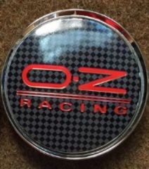 Ταπα Κεντρου Ζαντας OZ Racing Carbon Κοκκινο 56mm