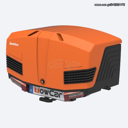 Μπαγκαζιερα Κοτσαδορου 400 LT Towbox V3 Sport Orange (ΠΟΡΤΟΚΑΛΙ) Με Led Φαναρια