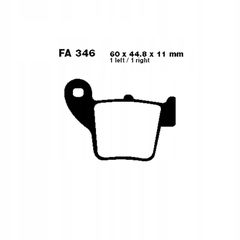 Τακακια FA346 ADIGE P202 ASX ORGANIC (CR125 94-00,CRF 150/250/450,XR250 πισω) - (10190-713)