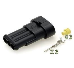 Superseal 1,5mm Θηλυκή 3 Θέσεων ΚΙΤ Κωδικός 15405...SoundStreet....