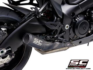 Sc Project Εξάτμιση Τελικό CR-T Matt Black (Με Διχτακι στην Εξοδο) Suzuki GSX-S 1000 2017 - 2019