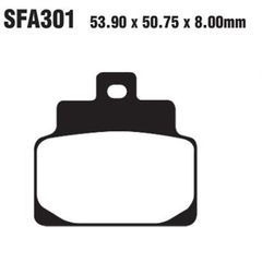 Τακακια FA301 ADIGE P185 ACX SINTERED χρυσα (SCARABEO 50/100,LEONARDO 125/150,MOJITO 150 εμπρ) - (10190-733)