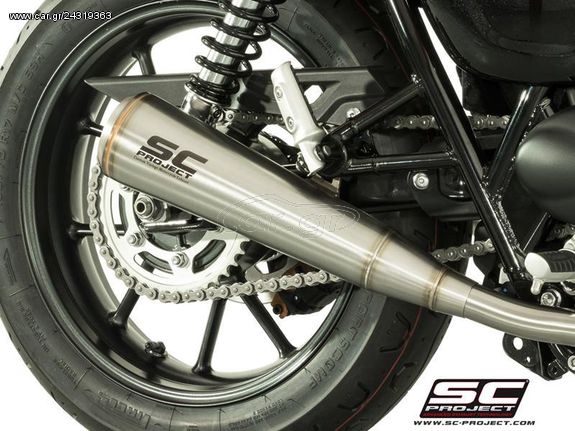 Sc Project Εξάτμιση 70s Conical S.Steel Suzuki GSX-S/F 1000 2017 - 2019