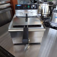 Φριτέζα Ηλεκτρική Μονή 16Lt 33.6x53x38.5 MAXIMA - Καινούργια.