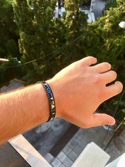 Βραχιόλι OYSTER χρώμα μαύρο unisex ΜΕ ΔΩΡΕΑΝ ΜΕΤΑΦΟΡΙΚΑ-thumb-8