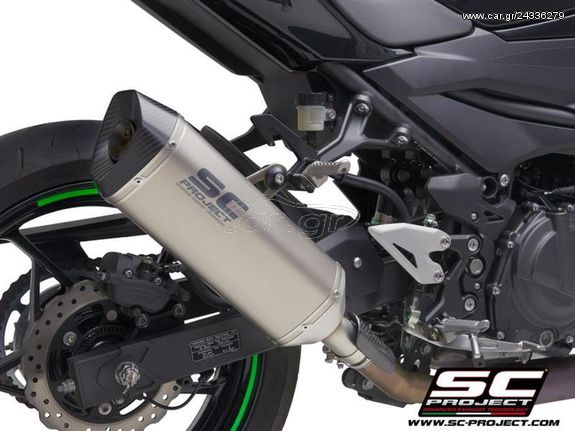 Sc Project Εξάτμιση Τελικό SC1-S Titanium/Carbon End BMW S 1000 RR 2019 - 2020 Με Προδιαγραφές Θορύβου Euro4