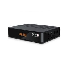 Δέκτης AMIKO ΜΙΝΙ Combo 4Κ Ultra HD S2X+T2C με ενσωματωμένο πρόγραμμα ανάγνωσης καρτών Conax
