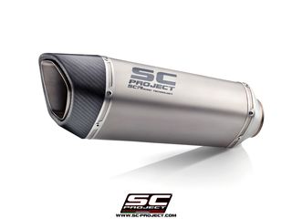 Sc Project Εξάτμιση Τελικό SC1-R Titanium/Carbon End BMW S 1000 RR 2019 - 2020 Με Προδιαγραφές Θορύβου Euro4