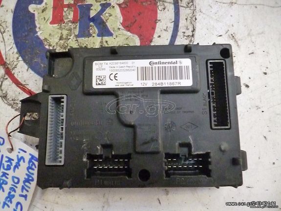 RENAULT CLIO '13 1.5cc DIESEL K9KB6 BCM BODY CONTROL MODULE