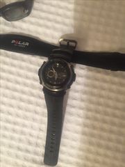 G-shock + polar running (two sport watches)