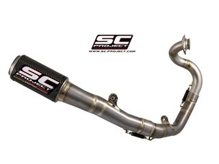 Sc Project  Full Exhaust System CR-T Carbon Honda NSF 250 R 