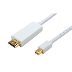 Καλώδιο POWERTECH Mini DisplayPort σε HDMI CAB-DP012, 3m, λευκό