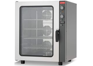 Φούρνος ηλεκτρικός, με υγρασία, για 10 ταψιά 53x32,5cm GN1/1, 11500w/380v GEU1011 Modular