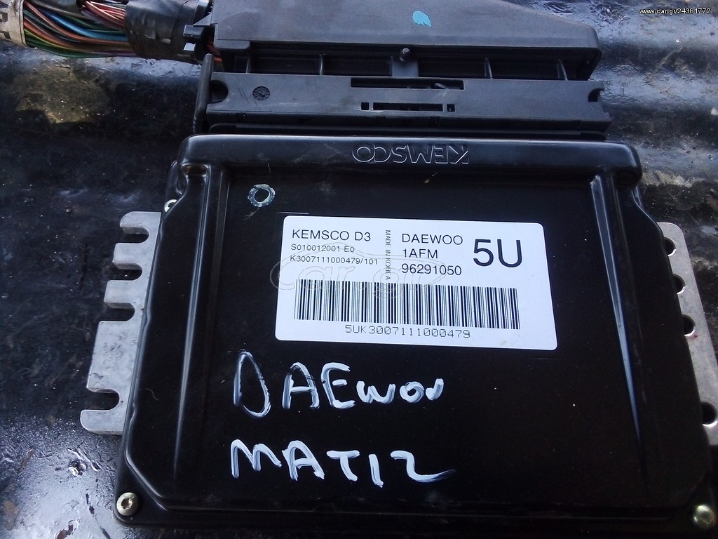 Εγκέφαλο Daewoo matiz 2000