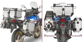 Βάσεις πλαϊνών βαλιτσών GIVI PL1161CAM για HONDA CRF1000L 2018 