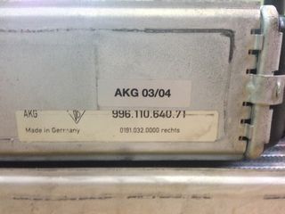 Σετ (2) INTERCOOLER εργοστασιακά για PORSCHE 911 TURBO 996