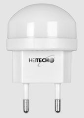 Heitech 04002225 LED Φωτάκι Νυκτός - Άσπρο