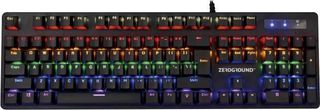 Ενσύρματο Gaming Μηχανικό Πληκτρολόγιο ZEROGROUND KB-2600G SIMETO