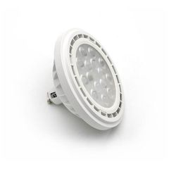 Λάμπα LED με ντουί AR111 GU10 15W με ενδιάμεσο λευκό φως 4000k 230VAC δέσμης 36° ντιμαριζόμενη
