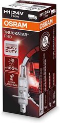 Λάμπα Osram Η1 24V 70W Truckstar Pro +100% Περισσότερο Φως 64155TSP