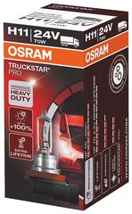 Λάμπα Osram Η11 24V 70W Truckstar Pro +100% Περισσότερο Φως 64216TSP