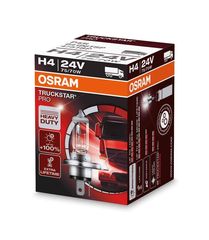 Λάμπα Osram Η4 24V 75/70W Truckstar Pro +100% Περισσότερο Φως 64196TSP