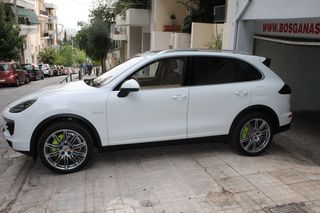 Porsche Cayenne 2015 Plug in Μπεζ Δερμα Panorama Full Service History bosganas-thumb-4