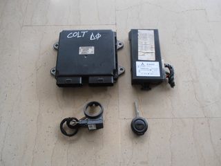 Σετ εγκέφαλος με κλειδιά Mitsubishi Colt 2004-2008