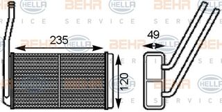 Ψυγείο Καλοριφέρ LANDROVER FREELANDER SUV/ ΕΚΤΟΣ ΔΡΟΜΟΥ/ 5dr 1998 - 2003 ( LN ) 1.8 16V 4x4  ( 18 K4F  ) (117 hp ) Βενζίνη #022906500