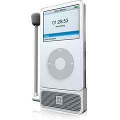 XtremeMac IPV-MIC-22 MicroMemo Ψηφιακή συσκευή εγγραφής φωνής για iPod - Λευκό