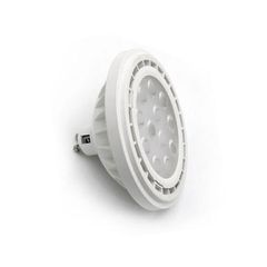 LED λάμπα AR111 GU10 12W 230VAC PC με 4000Κ ενδιάμεσο λευκό φως και δέσμη 24°