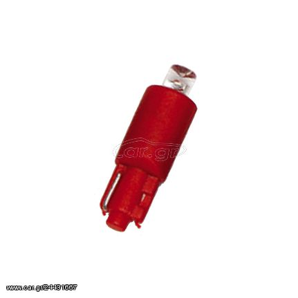 Autometer Led Bulb, Replacement, T1-3/4 Wedge, Red, For Monster Tach