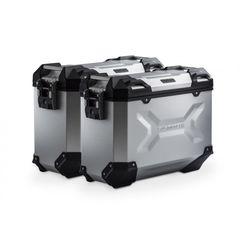 Σετ βάσεων και βαλιτσών SW-Motech TRAX ADV 37 lt. Yamaha MT-09 Tracer ασημί 