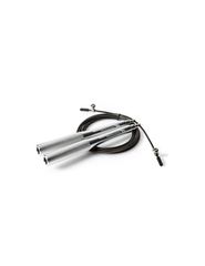Yakimasport Pro 100338 Σχοινάκι Ταχύτητας 3m Μαύρο με Ρυθμιζόμενο Μήκος