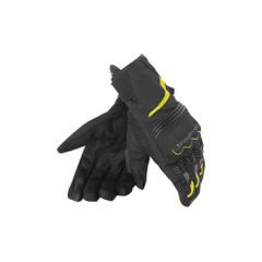 ΓΑΝΤΙΑ DAINESE TEMPEST UNISEX D-DRY® SHORT GLOVES(Black Yellow-Fluo)