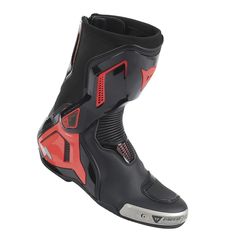 ΜΠΟΤΕΣ DAINESE TORQUE D1 OUT LEATHER(Black-Fluo-Red)