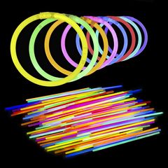 Ράβδοι για Πάρτυ που Φωσφορίζουν - Glow Sticks, 100 τεμ
