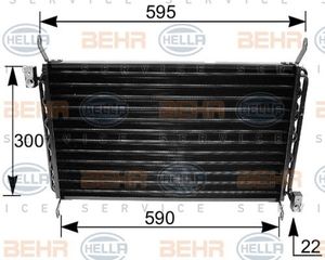 ΨΥΓΕΙΟ Α/C 1 2-1 4-1 616V(55 6x31) 98-01  για FIAT BRAVA 95-03