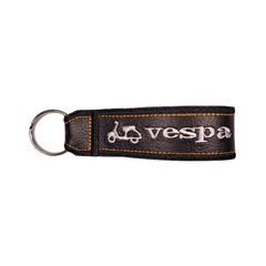 Μπρελόκ Κλειδιών Δερμάτινο Κεντητό VESPA mmd-018