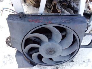 Μοτέρ και φτερωτή ψυγείου νερού BMW E36 