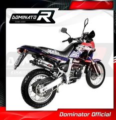 Dominator Εξατμίσεις Διπλά Τελικά GP1 S.Steel Aprilia Pegaso 650 1992 - 1996 Με Σιγαστήρες